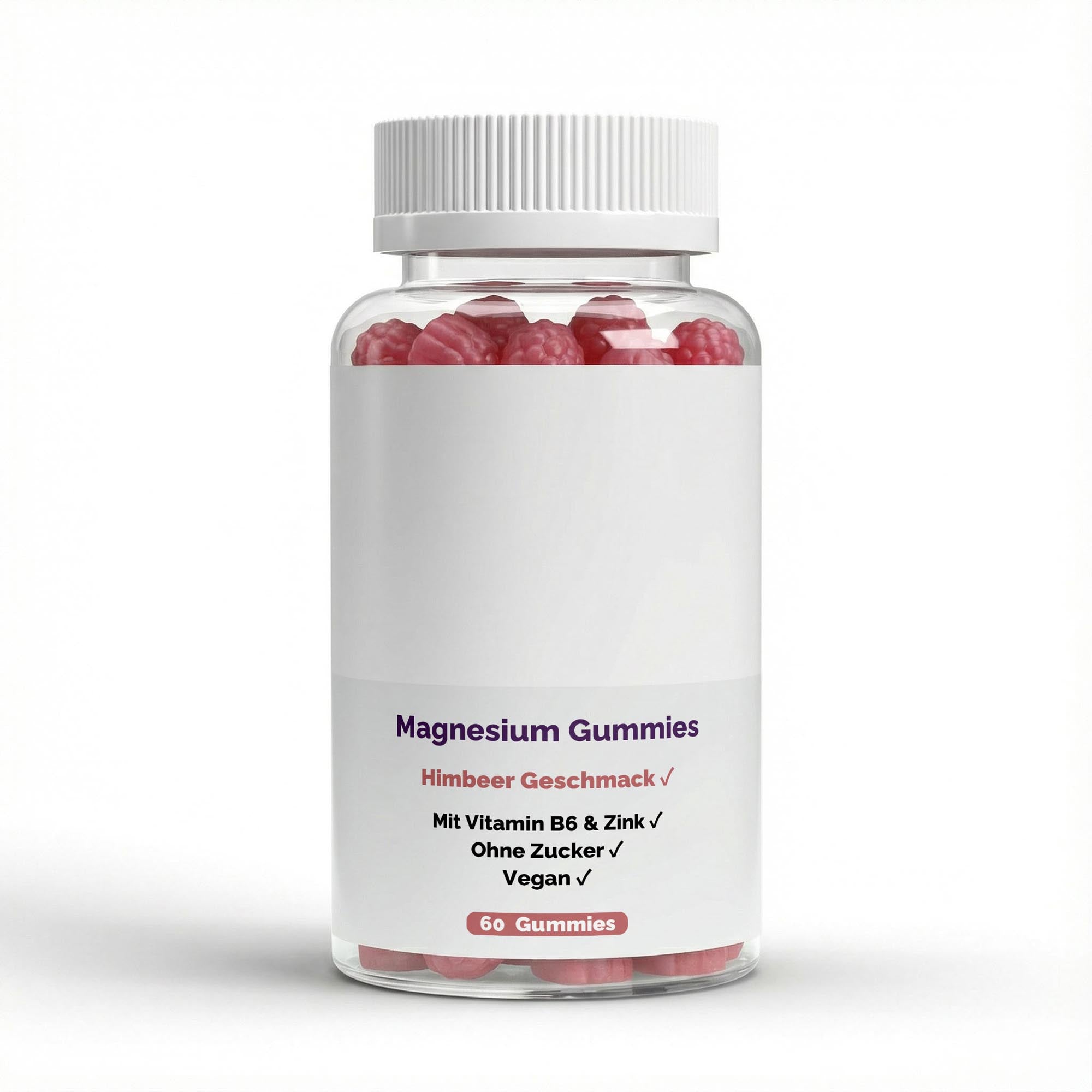Magnesium + Zink + B6 Gummies - 60 Stk.